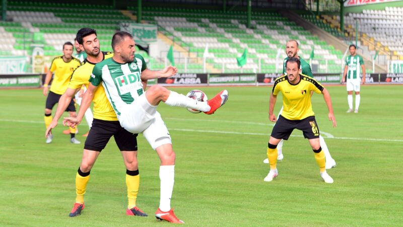 1.Lig’de erteleme maçı… Giresunspor kazandı… TFF 1. Lig'in 21. haftasında olumsuz hava koşulları nedeniyle ertelenen