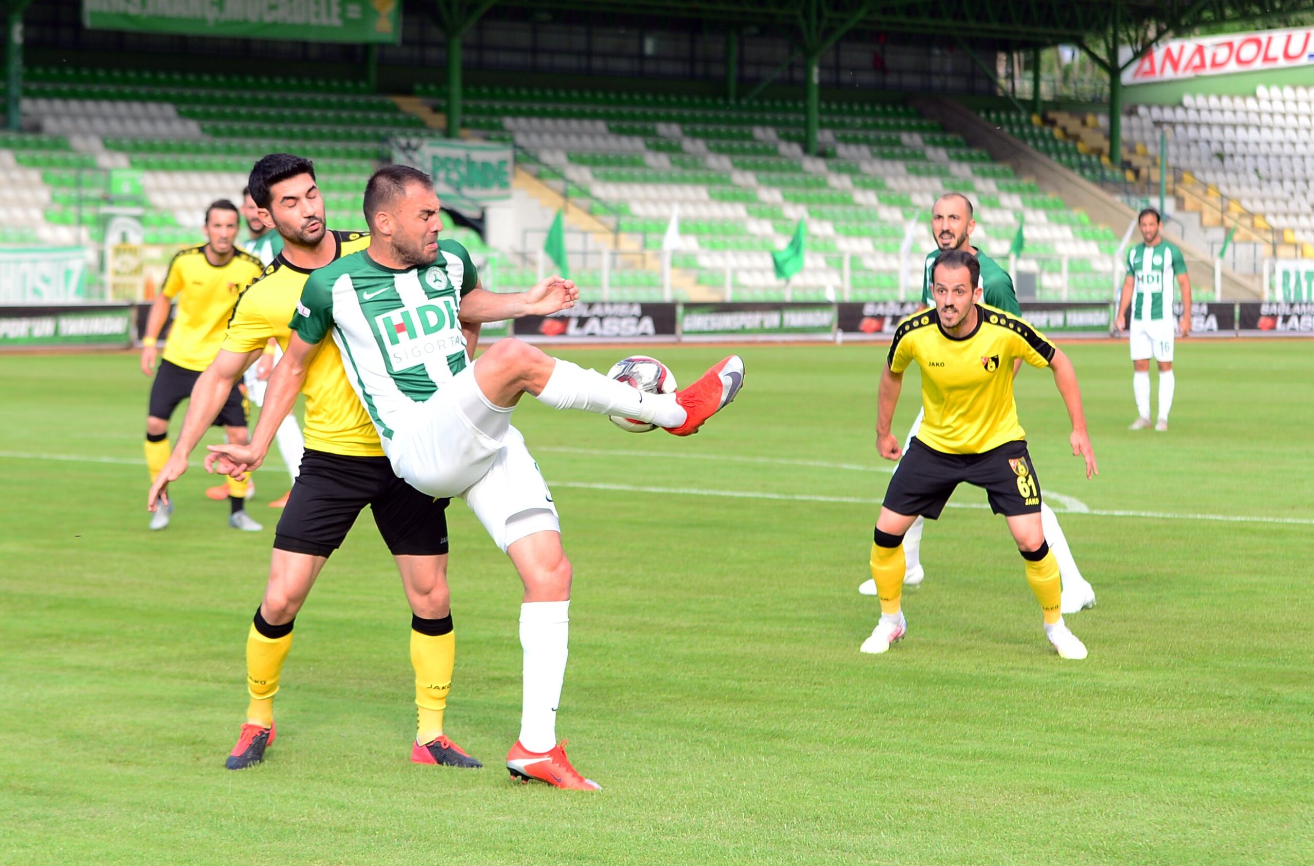 1.Lig’de erteleme maçı… Giresunspor kazandı… 1.Lig’de erteleme maçı… Giresunspor kazandı…