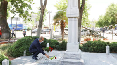 Türkyılmaz ilk kurşunun kahramanını andı