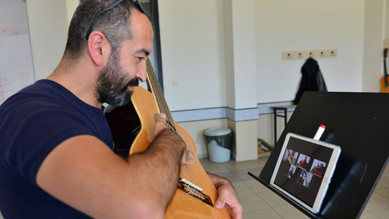 Müzik Akademisi’nden online telafi eğitimleri