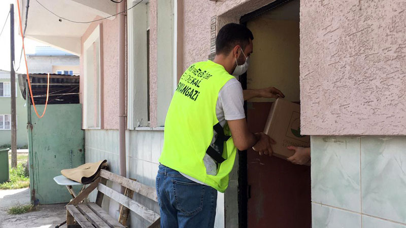 Osmangazi’de sosyal destek çalışmaları hız kesmiyor