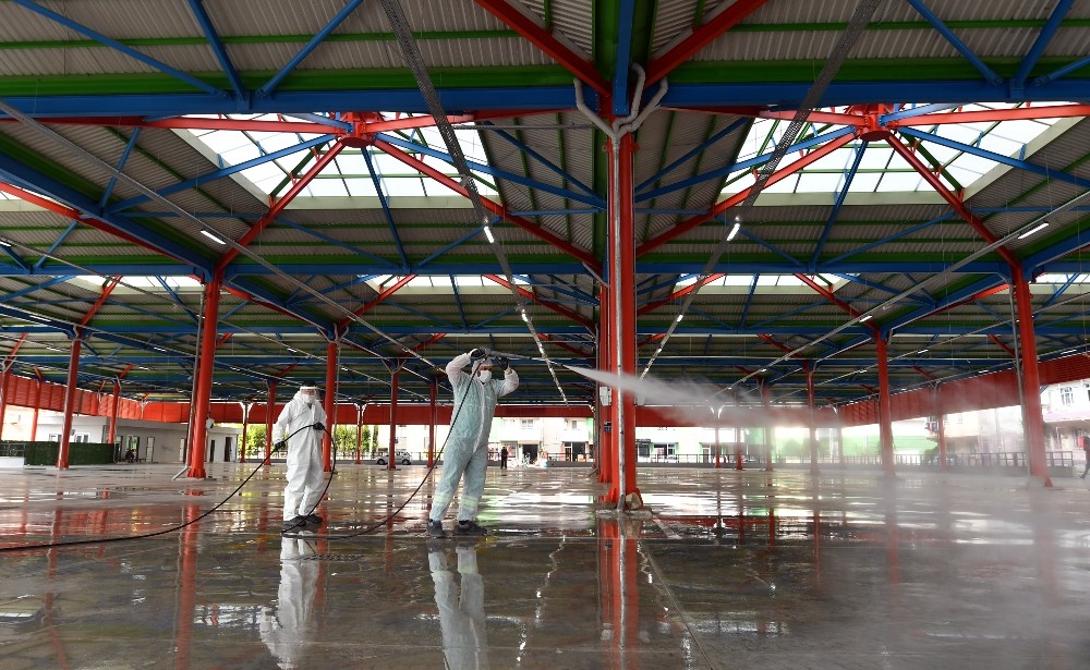 Osmangazi Belediyesi tedbiri elden bırakmıyor Osmangazi Belediyesi tedbiri elden bırakmıyor