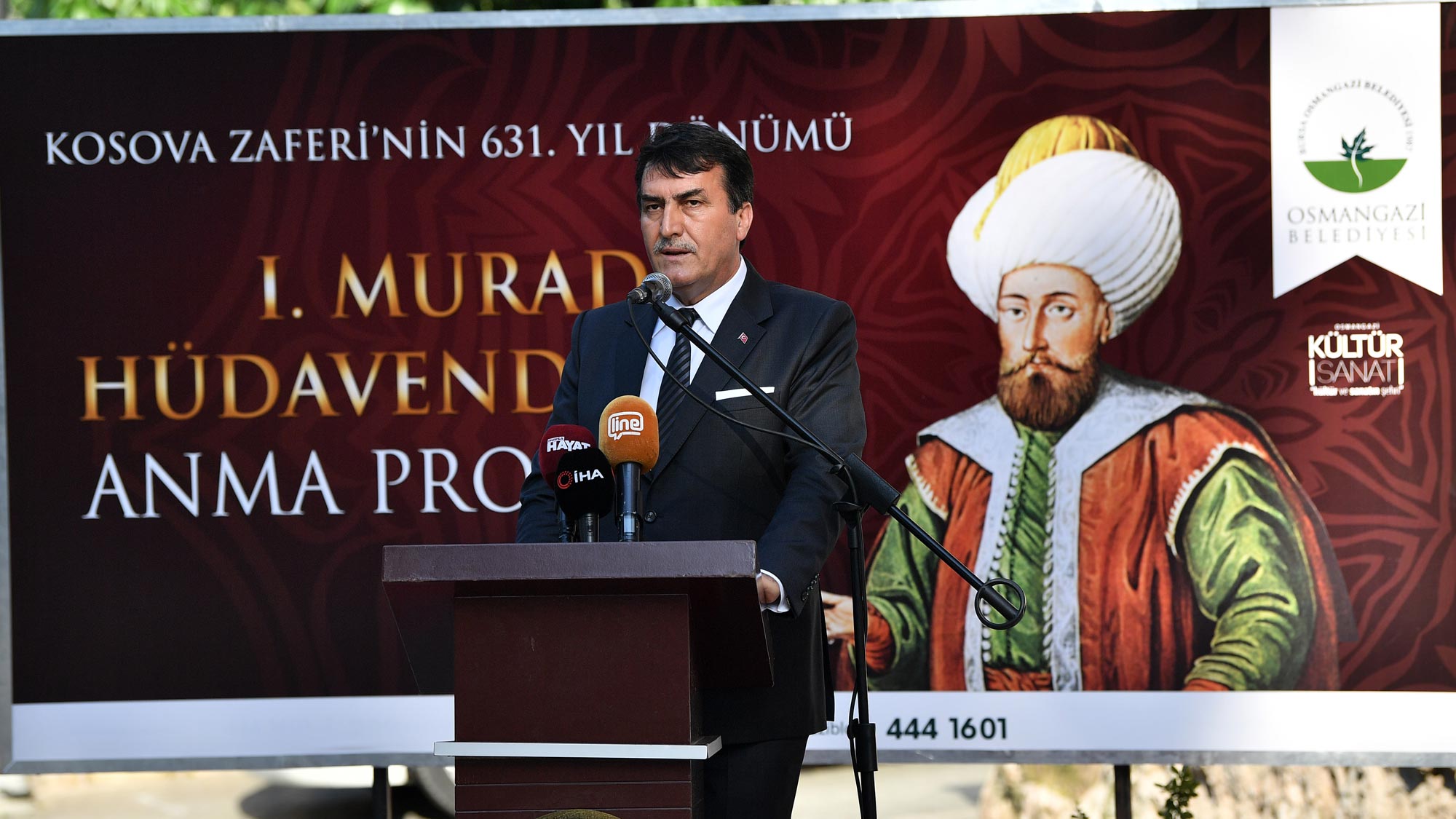 Şehit Padişah Türbeleri Başında Anıldı