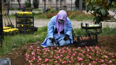 Yeni normalde Osmangazi’de park ve bahçeler tertemiz