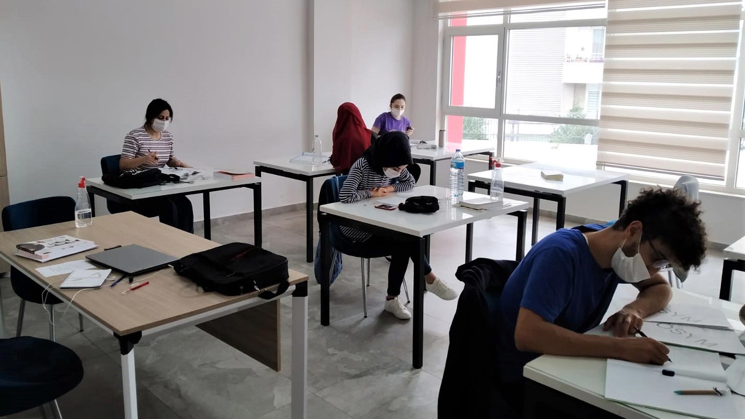 Bilgi Evleri’nde Sınav Temposu Bilgi Evleri’nde Sınav Temposu