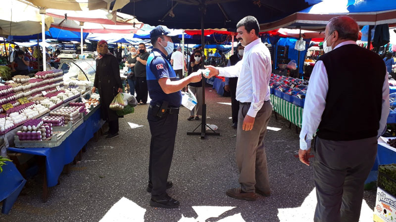 Zabıtadan ‘yeni normal’ denetimi