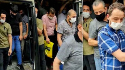 Yolcu minibüsünden 42 yolcu çıktı