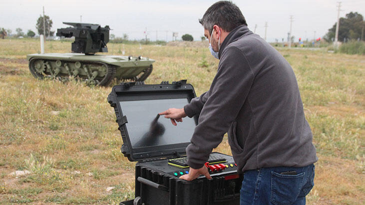 Türkiye’nin ilk insansız mini tankı TSK envanterine giriyor