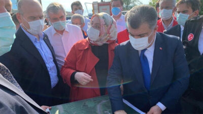 Bakan Koca: Patlama, çevreyi de etkileyen bir hasara yol açtı