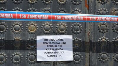 142 ev karantinaya alındı