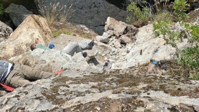 Bursa’da define sevdası kötü bitti! Kimse yanlarına inemedi