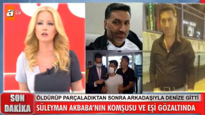 Süleyman Akbaba cinayetinde komşusunda tüyler ürperten itiraflar!