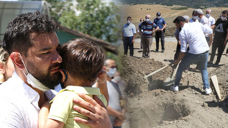 Bayramın ilk günü çok acı haber! Elleriyle toprağa verdi