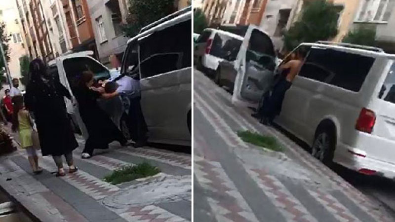 Eşini minibüste başka bir kadınla yarı çıplak yakaladı! Çılgına döndü…