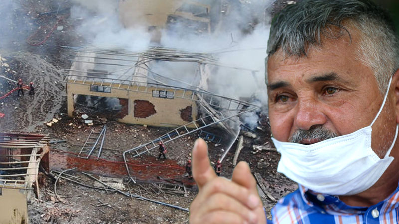 Acılı eş konuştu: Patlamayı gök gürültüsü sandım