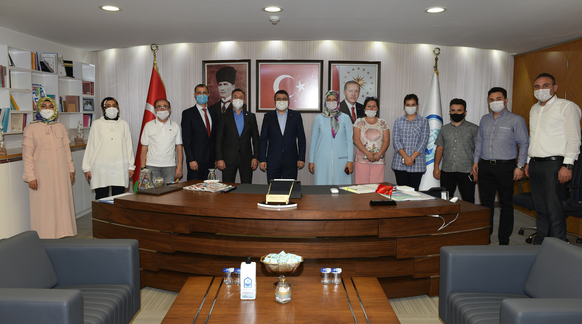 Yıldırım ailesi bayramlaştı