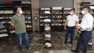 Başkan Yılmaz sahada