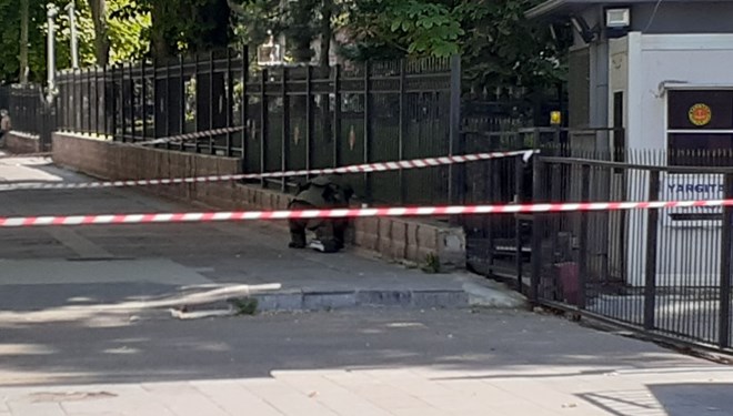 Yargıtay binası önünde hareketli dakikalar