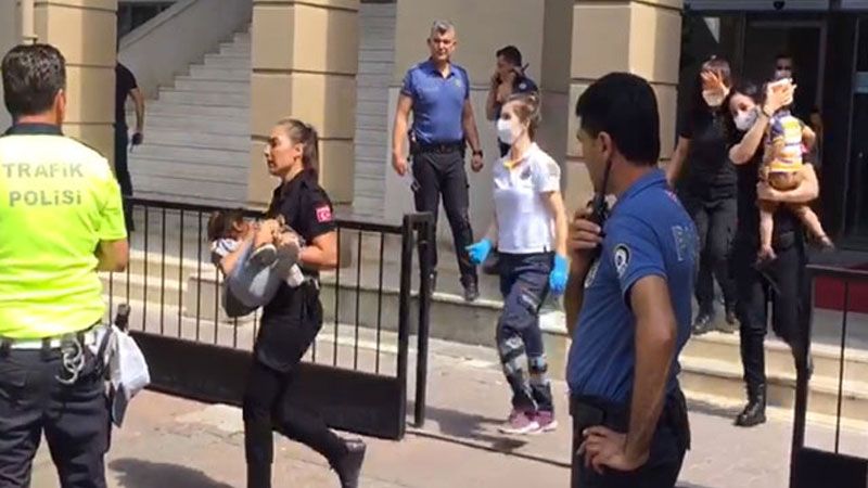 Adliyede silahlı dehşet!