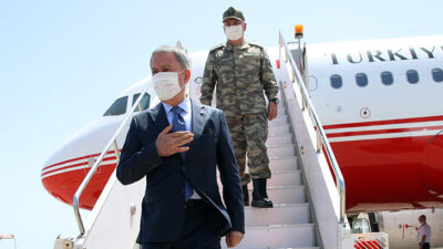 Milli Savunma Bakanı Akar Libya’da!