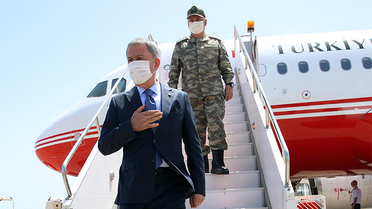 Milli Savunma Bakanı Akar Libya’da!