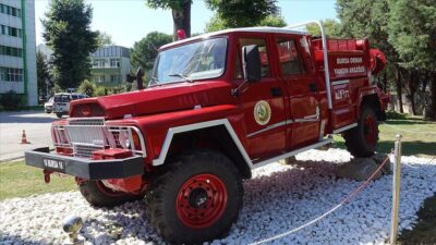 Yer: Bursa… Yüzlerce yangında kullanıldı! ‘Emektar’ arazöze vefa