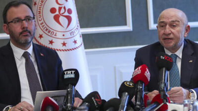 Gençlik ve Spor Bakanı Mehmet Muharrem Kasapoğlu, Türkiye Futbol Federasyonu