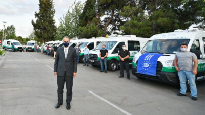 Büyükşehir Belediyesi acıları hafifletiyor