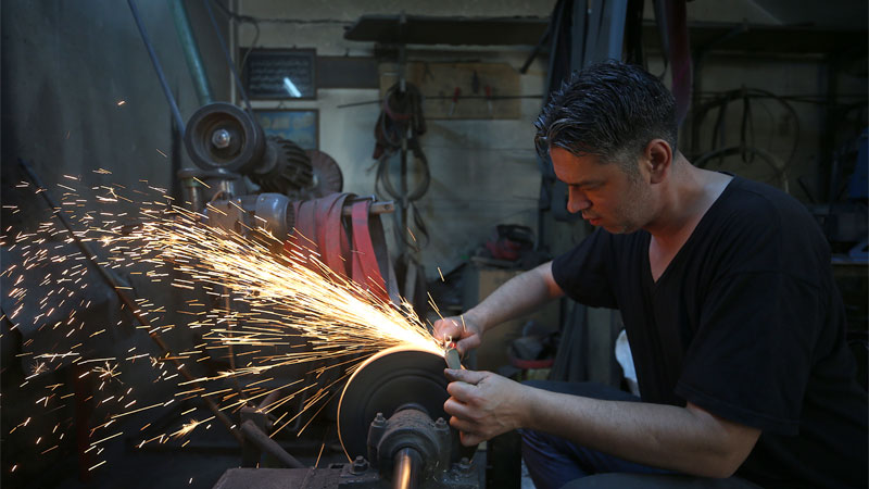 Bursa’da bıçakçılarda bayram mesaisi