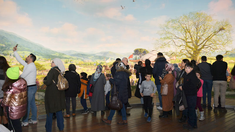 Osmangazi Belediyesi tarafından kente kazandırılan Panorama 1326 Bursa Fetih Müzesi,