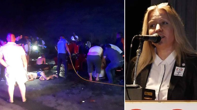 Bursa'nın Gemlik ilçesinde, Genç Parti İl Başkanı Vijdan Mutlu'nun (50)