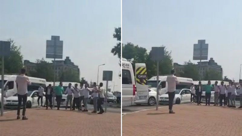 Bursa’da trafikte akıl almaz olay! Polis affetmedi…