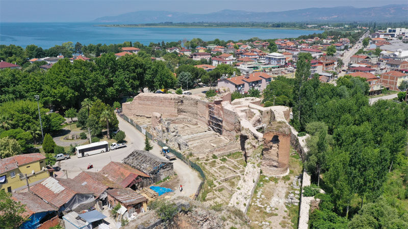 2000 yıllık tarihi yapı eski ihtişamına kavuşuyor Anadolu’nun 4 büyük medeniyetine ev sahipliği yapmış, İslam ve Hristiyan