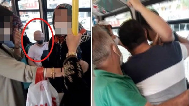 Bursa’da metro sapığına darp! Gizlice kadınların fotoğrafını çekmiş…