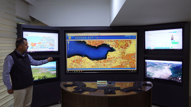 Bursa ormanlarına teknolojik gözetim