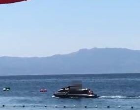 Bursa sahillerinde jet skili tacizci şoku