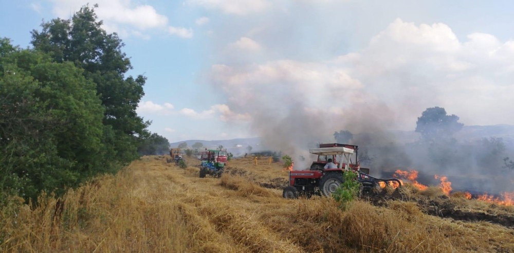 Bursa’da korkutan yangın Bursa’da korkutan yangın