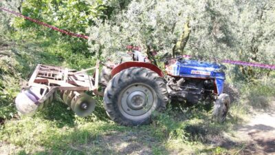 Bursa’da traktör kazası: 1 ölü
