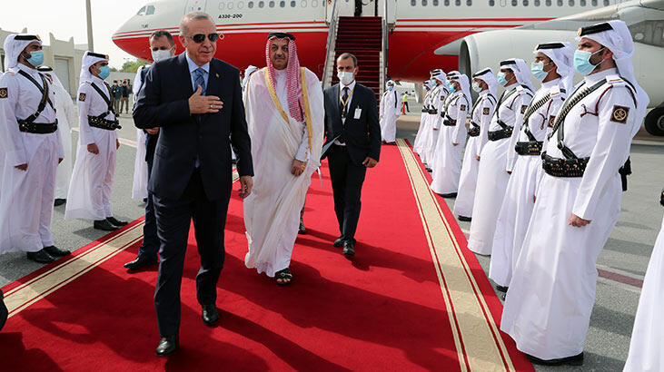 Cumhurbaşkanı Erdoğan Doha’da… Böyle karşılandı… Cumhurbaşkanı Erdoğan Doha’da… Böyle karşılandı…
