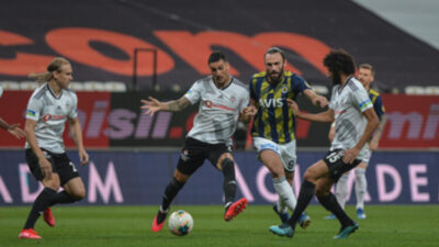 Süper Lig'in 33. haftasındaki derbi mücadelesindeBeşiktaş, Fenerbahçe'yi 2-0 mağlup etti.