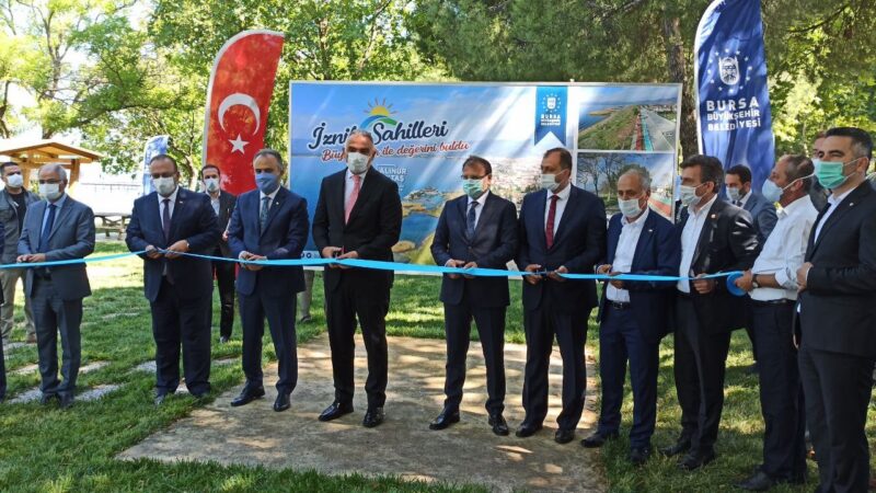 İznik ilçesinde Bursa Büyükşehir Belediyesi tarafından 19 milyon liraya çevre