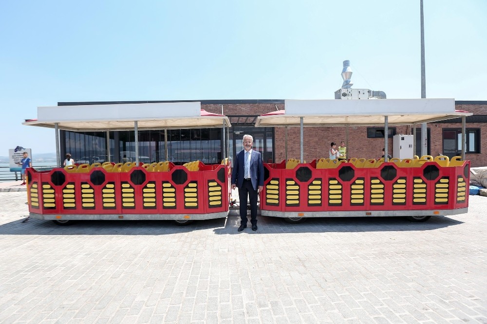 Gölyazı’da gezi treni keyfi başlıyor