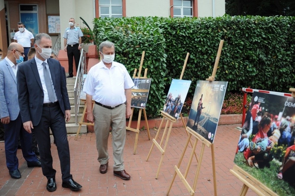 İnegöl’de 15 Temmuz sergisi açıldı