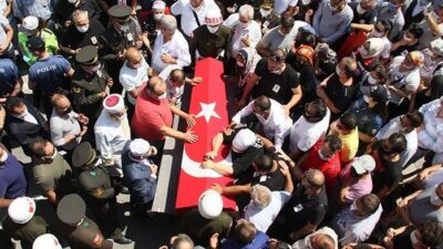 Samsunlu şehit Caner Mayendağı’nın baba evinde helallik alındı!