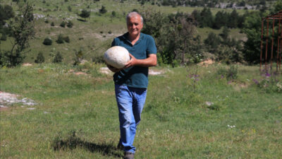 Gözlerine inanamadı! Futbol topu sandı, gerçek çok başka çıktı