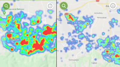 Sağlık Bakanı Koca, Bursa dahil 7 ile dikkat çekmişti! İşte Bursa’nın koronavirüs yoğunluk haritası…