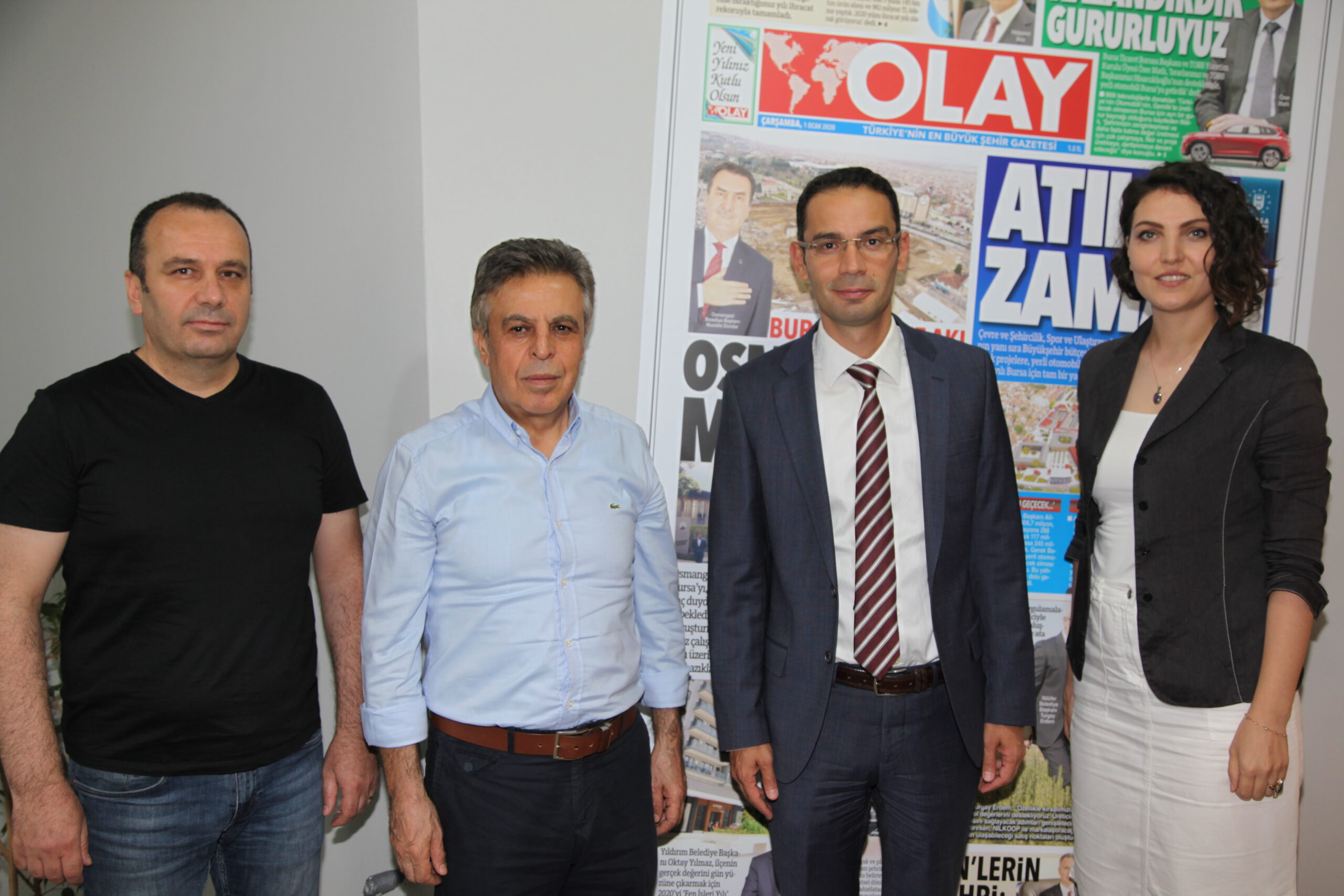 Limak Uludağ’dan OLAY Medya’ya ziyaret…