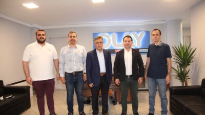 Bursaspor yönetiminden OLAY’a hayırlı olsun ziyareti…