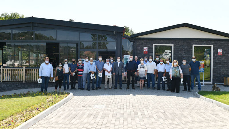Başkan Kanar, basın mensuplarını unutmadı Mustafakemalpaşa Belediye Başkanı Mehmet Kanar, 24 Temmuz Gazeteciler ve Basın