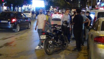 Bursa’da motosiklet çarpan kadının inadı…Hastaneye gitmek için kimse ikna edemedi